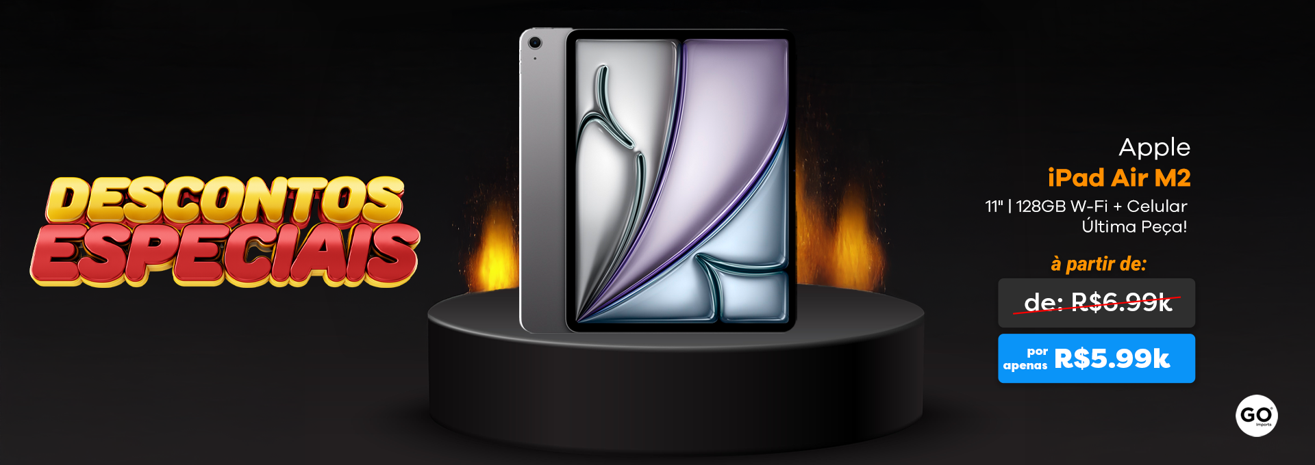 Desconto - iPad