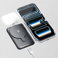 PowerBank HPrime Hybrid10 10000mAh Wireless USB-C Grafite 