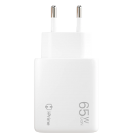 Carregador GaN HPrime Ultra 65 – 65W - 3 saídas