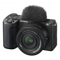 Câmera Mirrorless Sony Zv-e10 Ii Com Lente ( 16-50mm ) Cor Preto