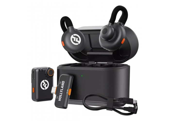 Microfone Hollyland Lark M2S Combo Lapela Wireless