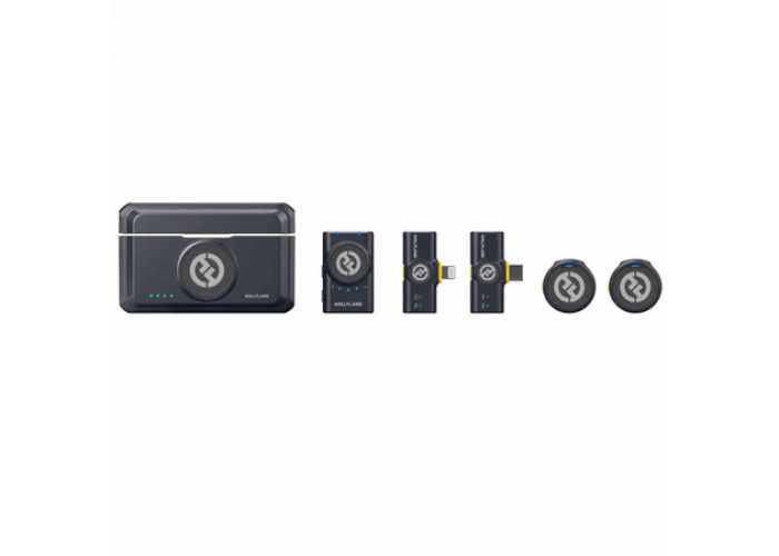 Microfone Hollyland Lark M2 Combo Professional Lapela Wireless