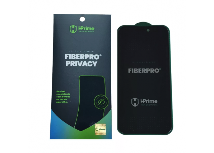 Película HPrime iPhone 15 - FiberPro Privacy