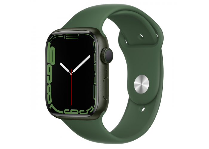 Apple Watch Series 7 45mm Caixa Verde de Alumínio com Pulseira Esportiva: Modelo GPS