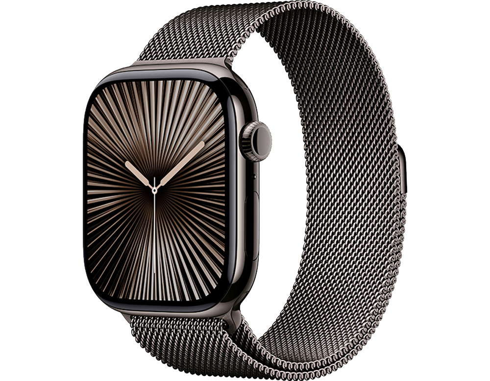 Watch Series 10 46mm Caixa de titânio Pulseira milanês GPS+Celular Watch Series 10 46mm Caixa de titânio Pulseira milanês GPS+Celular